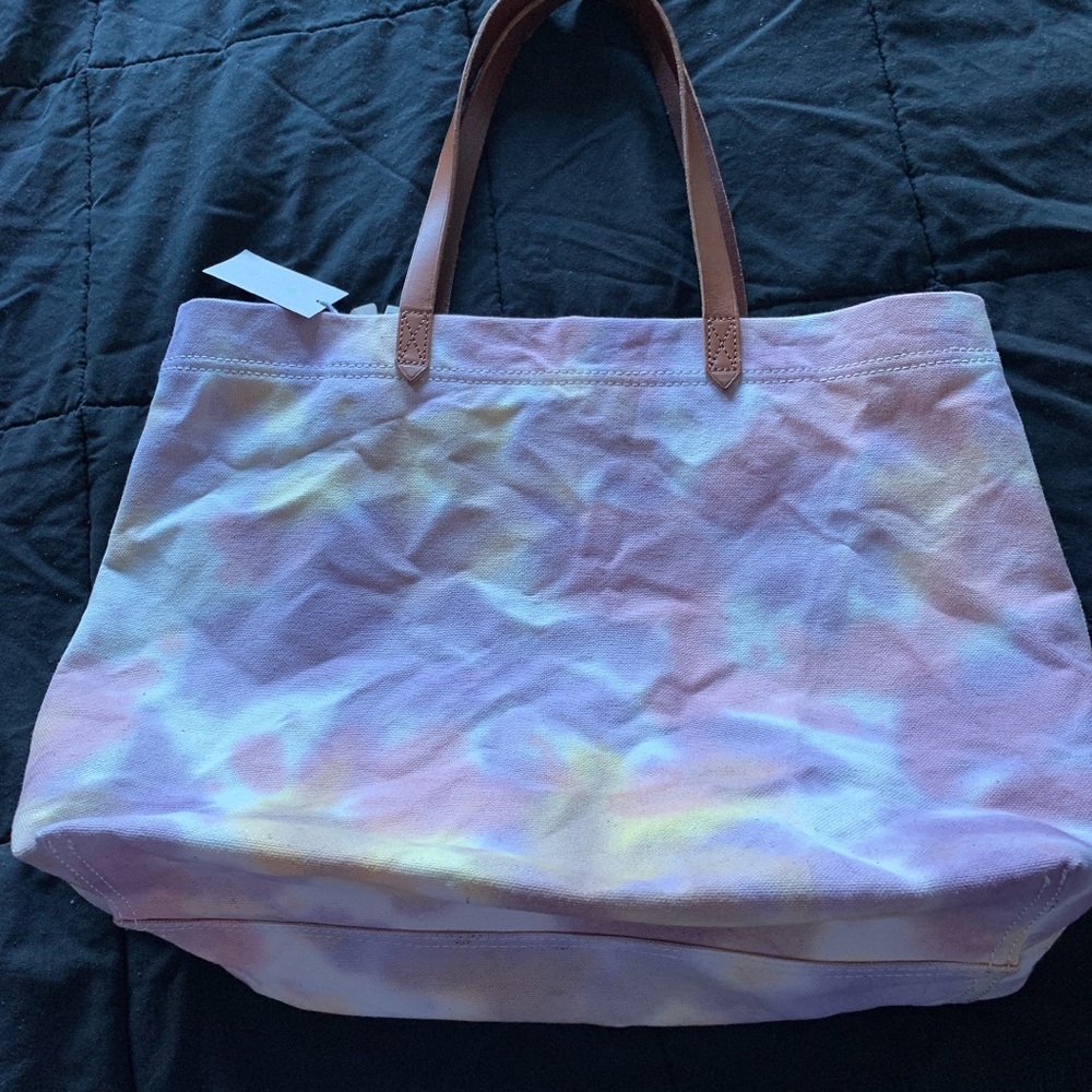Madewell canvas tote limited edition tie dye